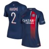 Maillot de Supporter Paris Saint-Germain 2023-24 Hakimi 2 Domicile Pour Femme